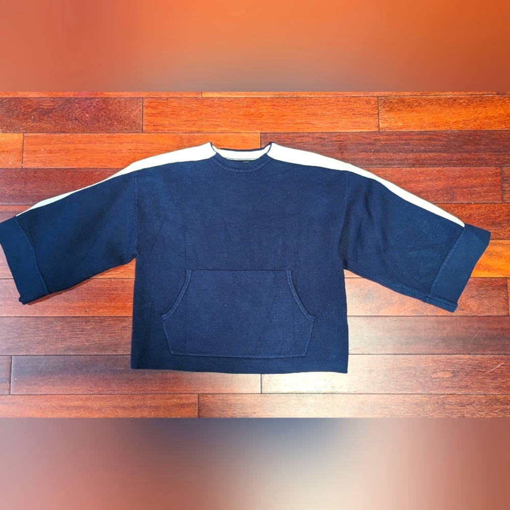 Ba$Sh Women's Pullover Sweater Navy Small